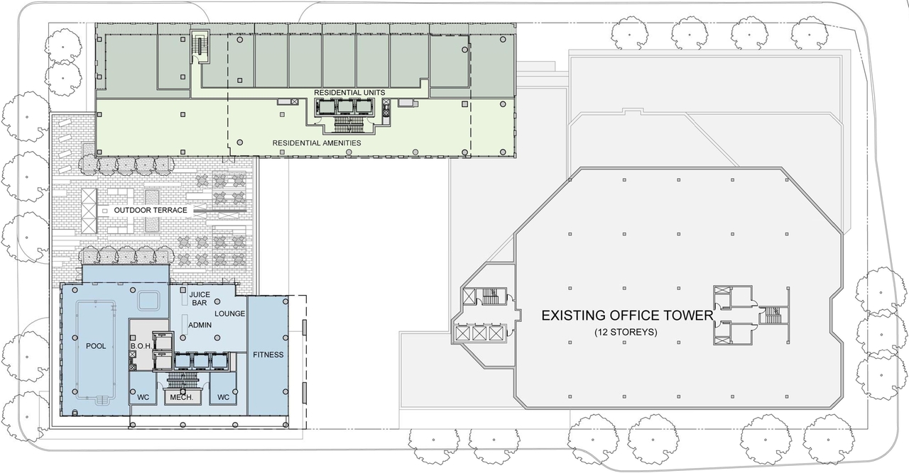 Floor plan for project from page 50 of the file 'D07-12-15-0117 Design Brief'