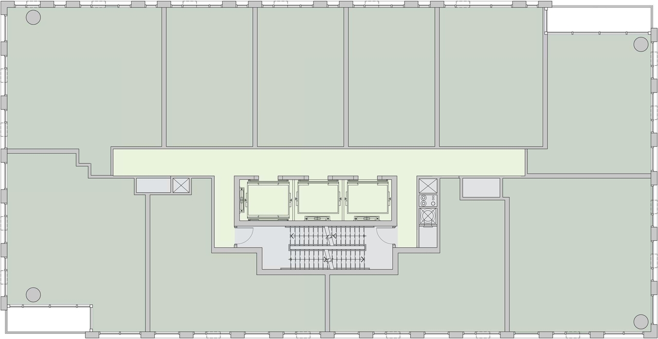 Floor plan for project from page 52 of the file 'D07-12-15-0117 Design Brief'