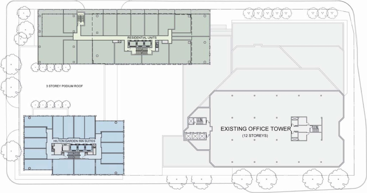 Floor plan for project from page 44 of the file 'D07-12-15-0117 Design Brief REVISION 1'