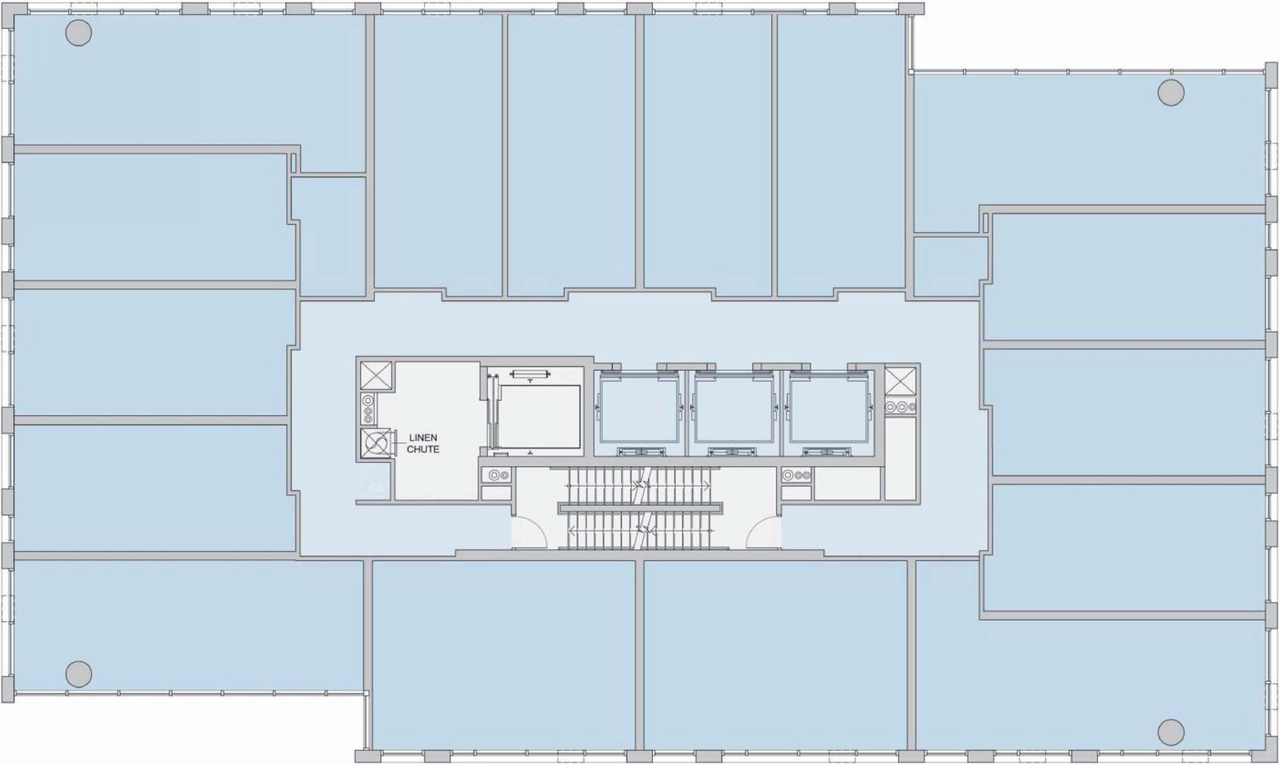 Floor plan for project from page 46 of the file 'D07-12-15-0117 Design Brief REVISION 1'
