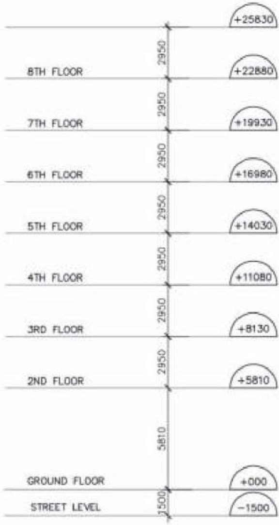 Floor plan for project from page 52 of the file 'D07-12-15-0117 Design Brief REVISION 1'