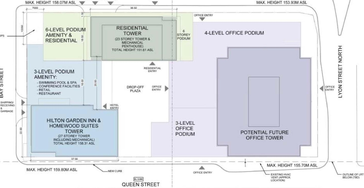 Floor plan for project from page 67 of the file 'D07-12-15-0117 Design Brief REVISION 1'