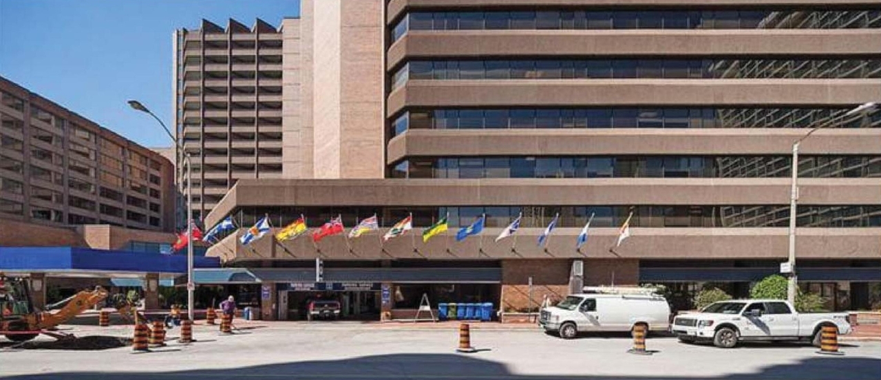 Rendering of building from page 9 of the file 'D07-12-15-0117 Design Brief REVISION 1'