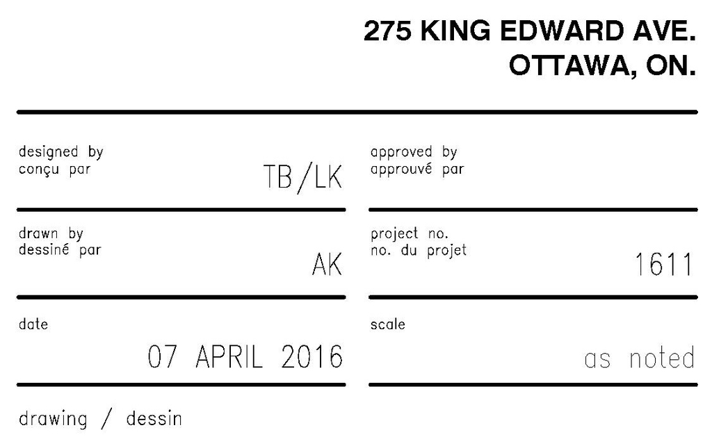 Construction site plan for project from page 1 of the file 'October 2016 - D07-12-16-0045 - Floor Plans & Elevations'