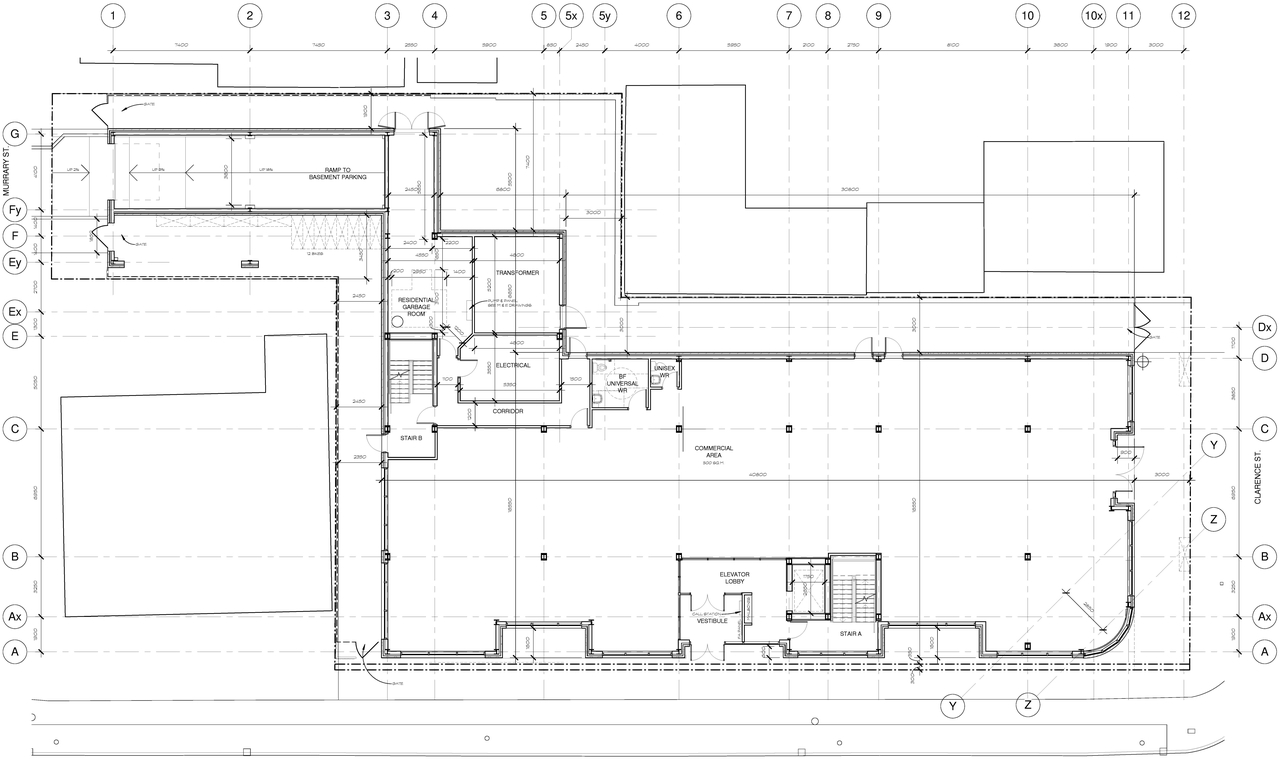 Floor plan for project from page 3 of the file 'October 2016 - D07-12-16-0045 - Floor Plans & Elevations'