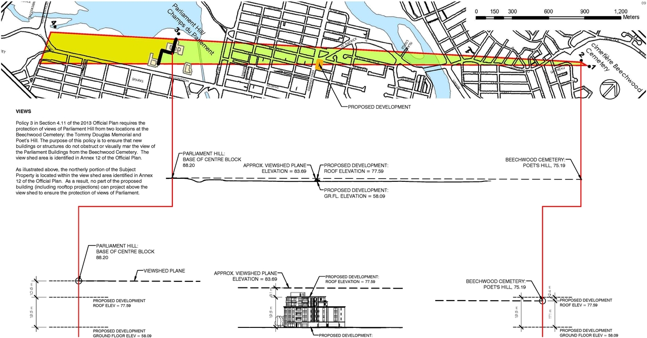 Construction site plan for project from page 10 of the file 'D07-12-16-0045 Urban Design Review Panel Submission'