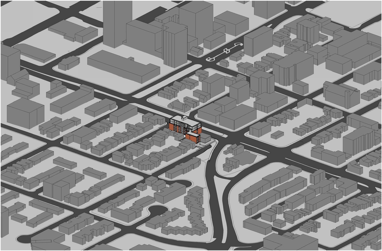Construction site plan for project from page 15 of the file 'D07-12-16-0045 Urban Design Review Panel Submission'