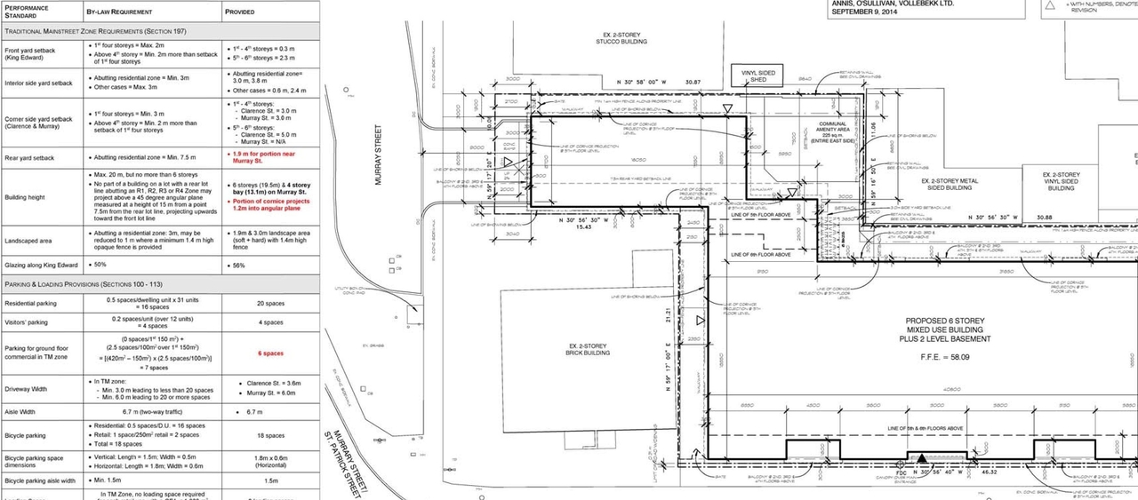 Construction site plan for project from page 26 of the file 'D07-12-16-0045 Urban Design Review Panel Submission'