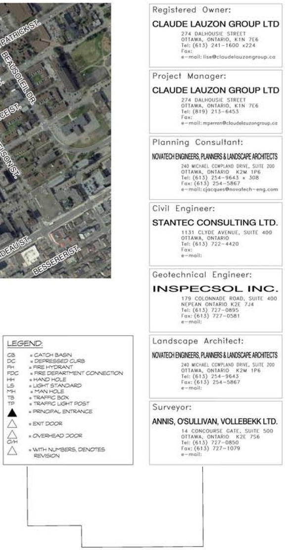 Construction site plan for project from page 26 of the file 'D07-12-16-0045 Urban Design Review Panel Submission'