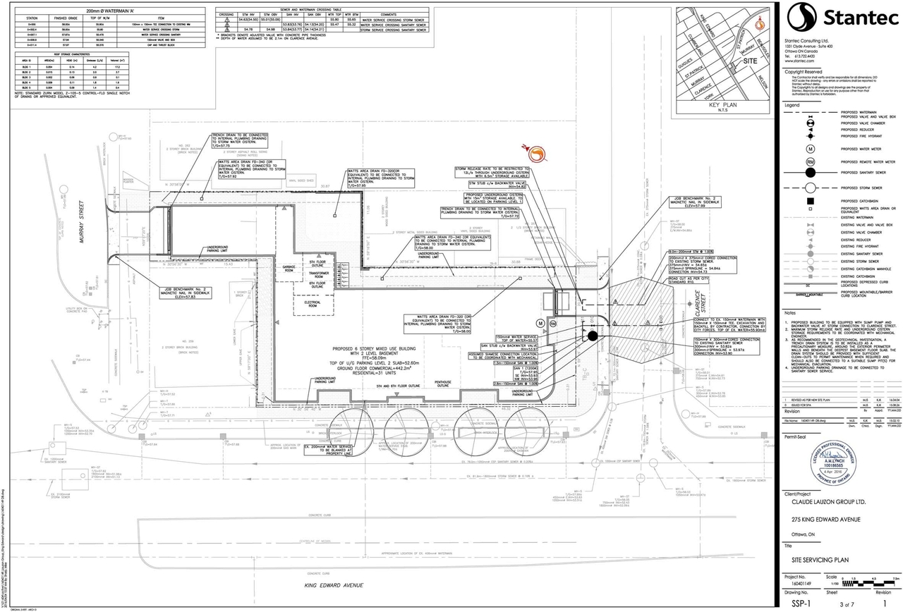 Construction site plan for project from page 28 of the file 'D07-12-16-0045 Urban Design Review Panel Submission'