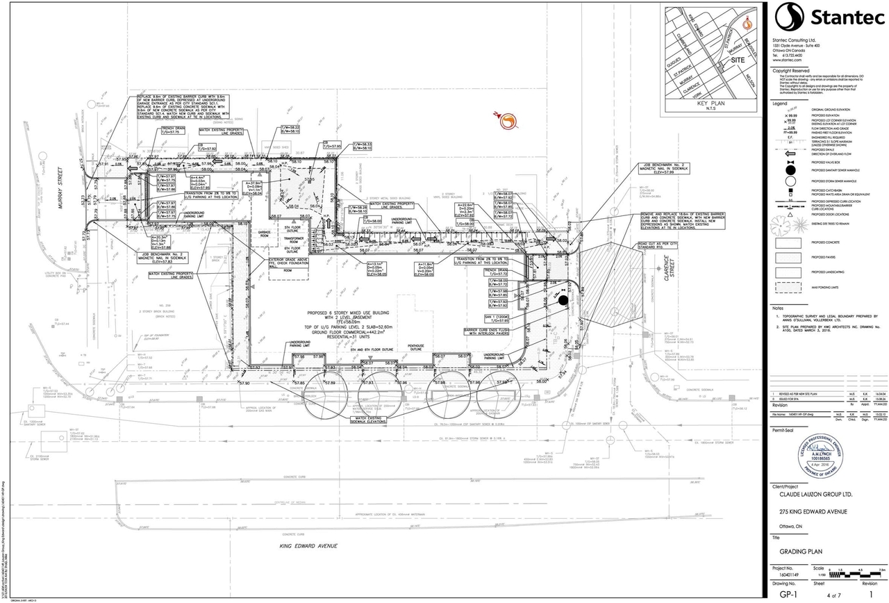 Construction site plan for project from page 29 of the file 'D07-12-16-0045 Urban Design Review Panel Submission'