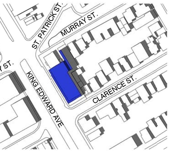 Construction site plan for project from page 38 of the file 'D07-12-16-0045 Urban Design Review Panel Submission'