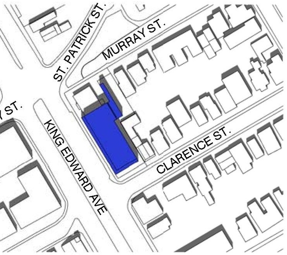 Construction site plan for project from page 38 of the file 'D07-12-16-0045 Urban Design Review Panel Submission'
