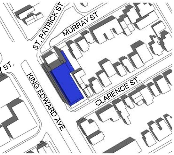 Construction site plan for project from page 38 of the file 'D07-12-16-0045 Urban Design Review Panel Submission'