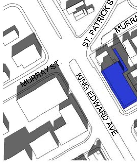 Construction site plan for project from page 38 of the file 'D07-12-16-0045 Urban Design Review Panel Submission'
