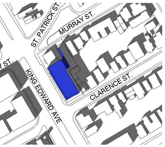 Construction site plan for project from page 38 of the file 'D07-12-16-0045 Urban Design Review Panel Submission'