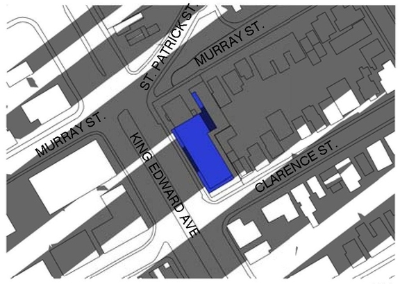 Construction site plan for project from page 38 of the file 'D07-12-16-0045 Urban Design Review Panel Submission'