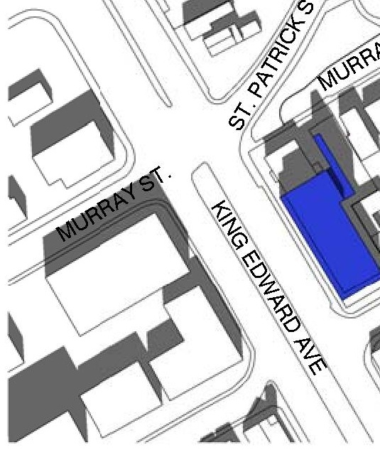Construction site plan for project from page 38 of the file 'D07-12-16-0045 Urban Design Review Panel Submission'