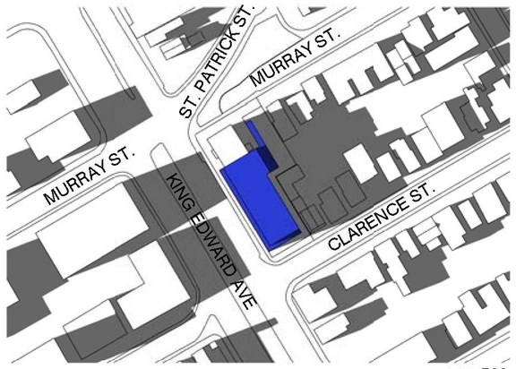 Construction site plan for project from page 38 of the file 'D07-12-16-0045 Urban Design Review Panel Submission'