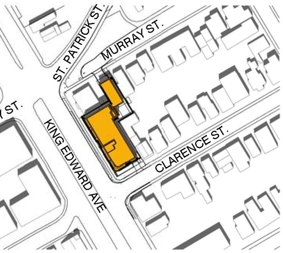 Construction site plan for project from page 39 of the file 'D07-12-16-0045 Urban Design Review Panel Submission'