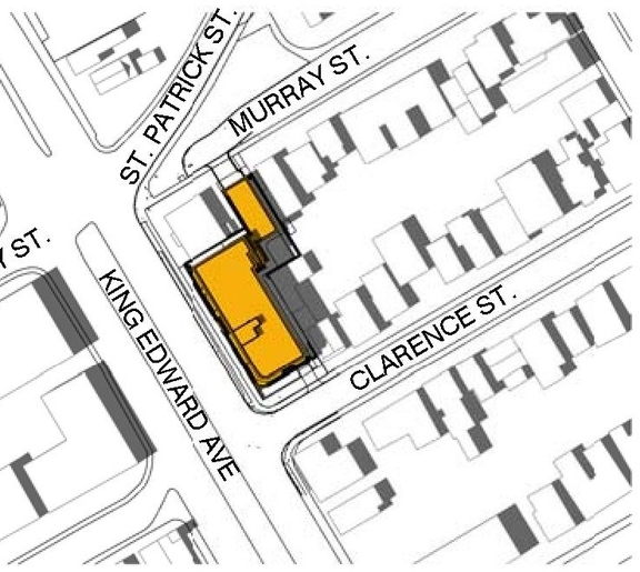 Construction site plan for project from page 39 of the file 'D07-12-16-0045 Urban Design Review Panel Submission'
