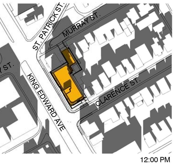 Construction site plan for project from page 39 of the file 'D07-12-16-0045 Urban Design Review Panel Submission'