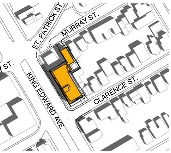 Construction site plan for project from page 39 of the file 'D07-12-16-0045 Urban Design Review Panel Submission'