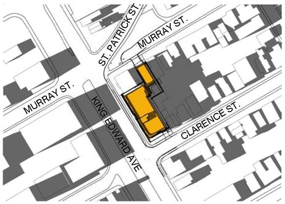 Construction site plan for project from page 39 of the file 'D07-12-16-0045 Urban Design Review Panel Submission'
