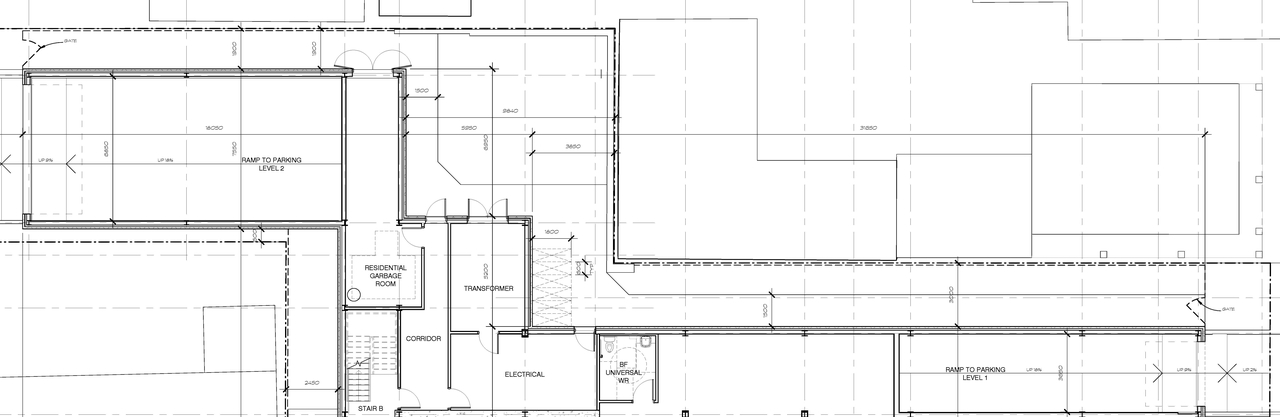 Floor plan for project from page 3 of the file 'D07-12-16-0045 Floor Plans'