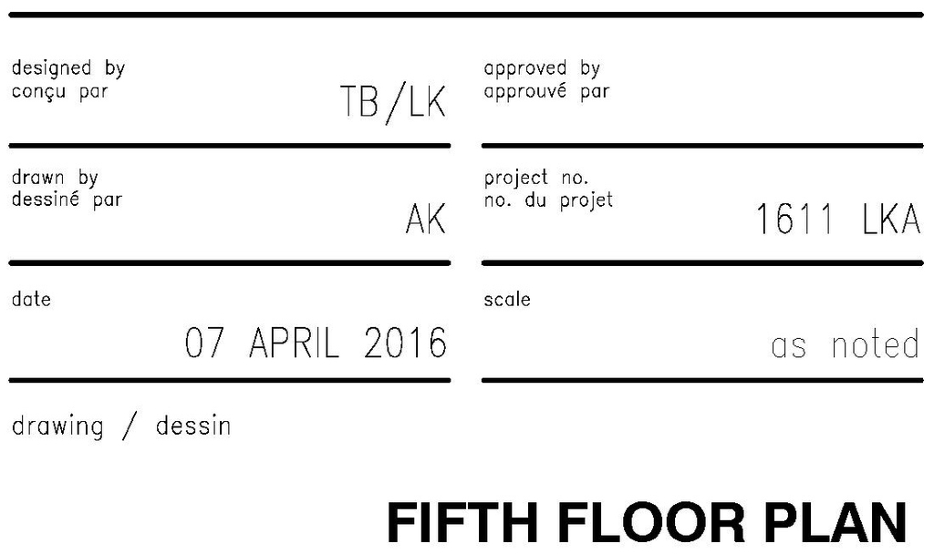 Floor plan for project from page 5 of the file 'D07-12-16-0045 Floor Plans'