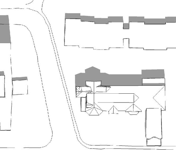 Construction site plan for project from page 31 of the file 'Urban Design Review Package_594 Rideau Street'