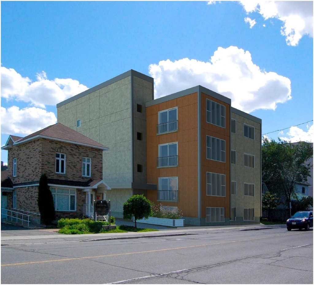 Rendering of building from page 13 of the file 'Design Brief_18 McArthur'