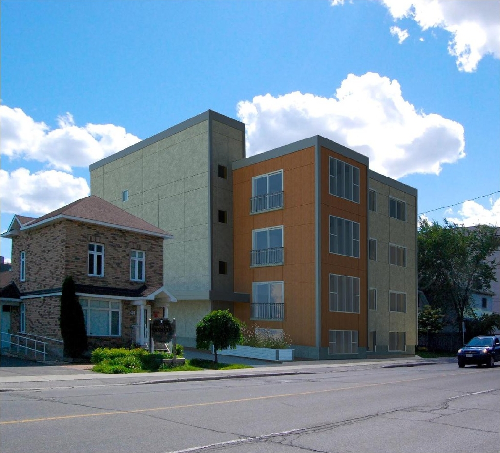 Rendering of building from page 13 of the file 'Design Brief_18 McArthur'