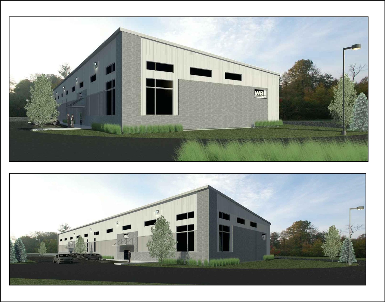 Rendering of building from page 1 of the file 'D07-12-17-0112_Renderings_February 2020'