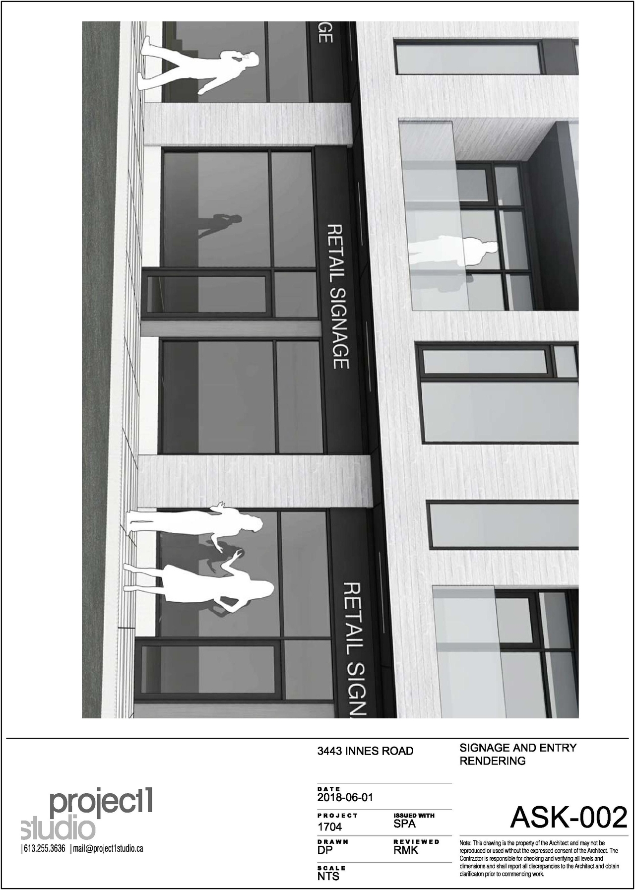 Rendering of building from page 1 of the file '2018-06-13 - Signage Renderings - 2nd Review'