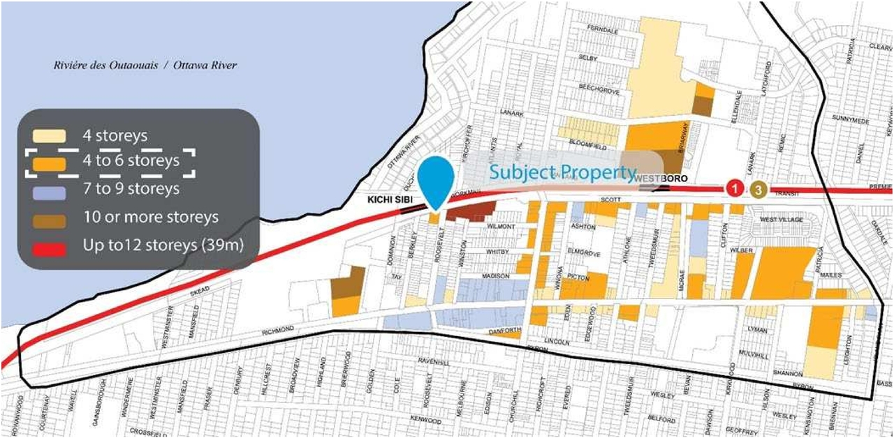 Construction site plan for project from page 7 of the file '2025-08-07 - Urban Design Brief - D07-12-17-0179'