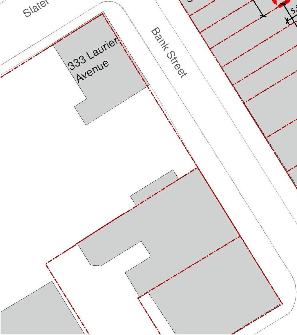 Construction site plan for project from page 7 of the file '2019-06-03 - Design Brief'