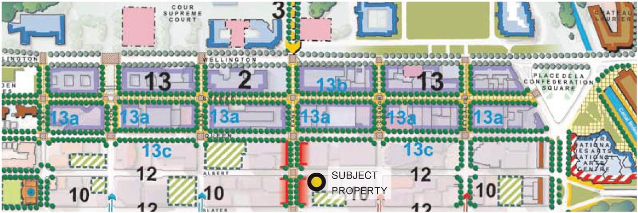 Construction site plan for project from page 18 of the file '2019-06-03 - Design Brief'