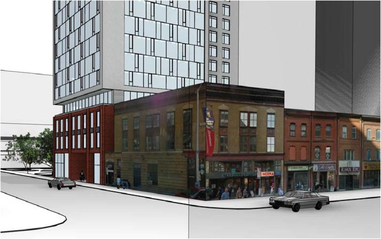Rendering of building from page 22 of the file '2019-06-03 - Design Brief'