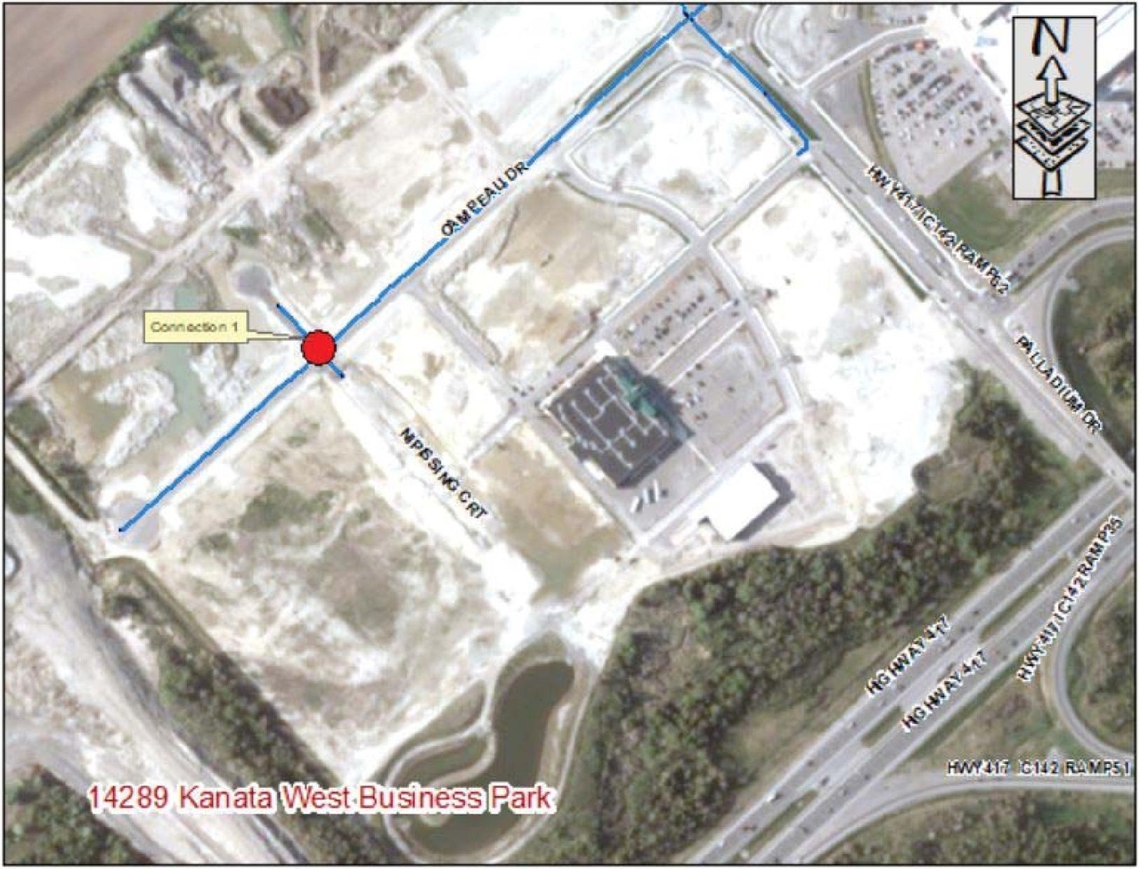 Construction site plan for project from page 26 of the file '2019-11-05 - Design Brief - D07-12-19-0122'