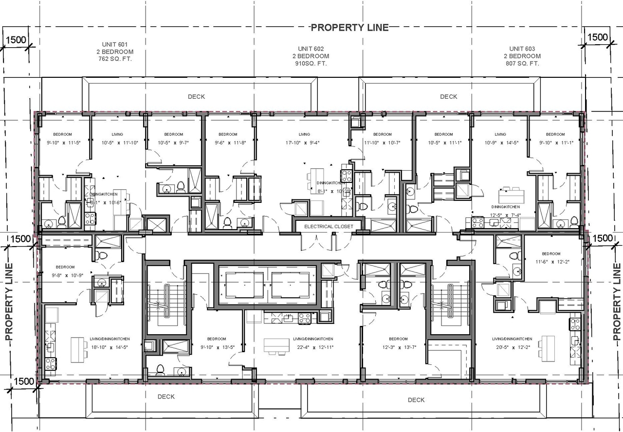 Floor plan for project from page 25 of the file '2019-08-12 - Design Brief - D07-12-19-0126'