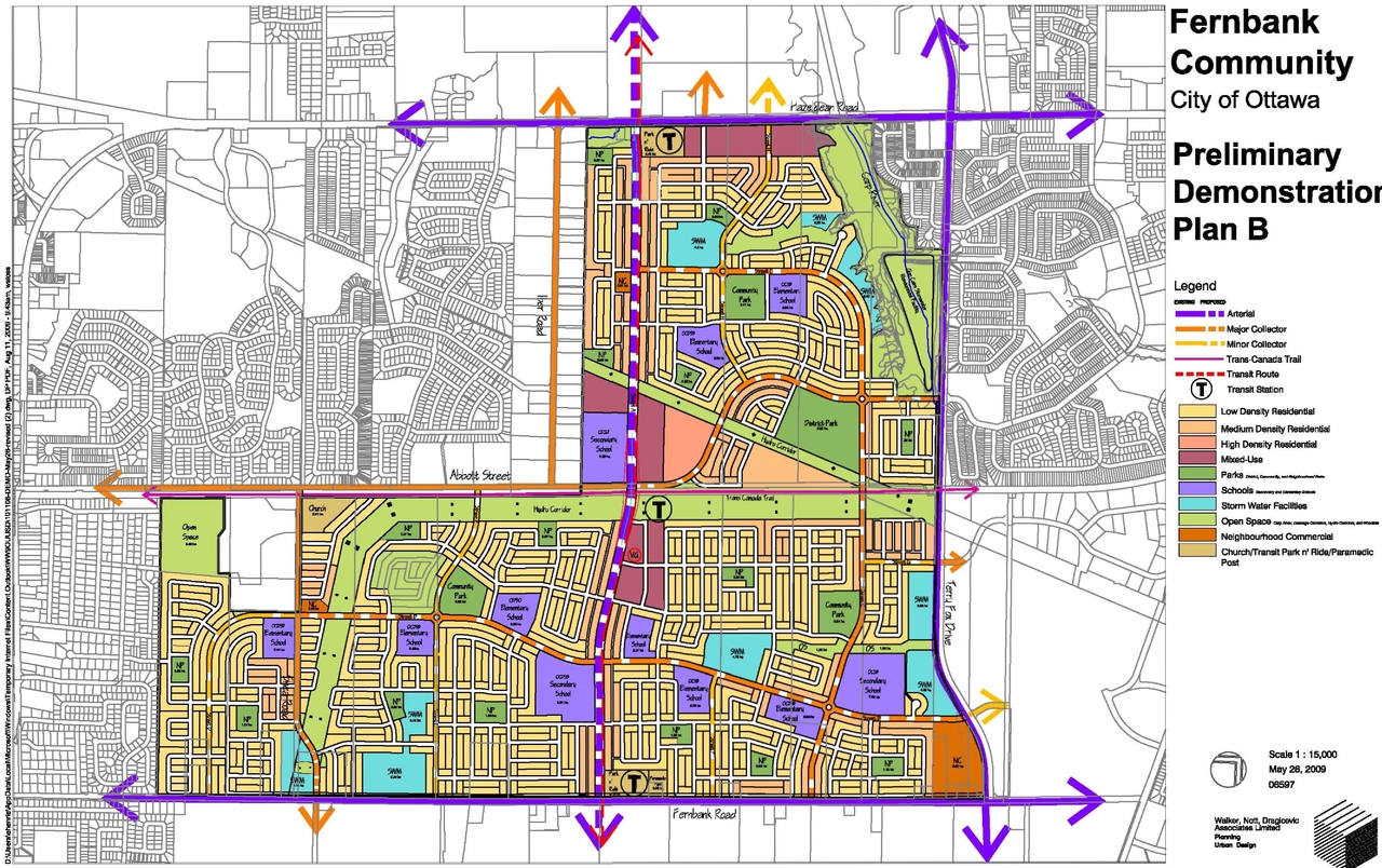 Construction site plan for project from page 43 of the file '20190808 - Design Brief - D07-12-19-0144'