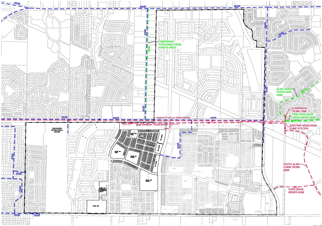Construction site plan for project from page 46 of the file '20190808 - Design Brief - D07-12-19-0144'