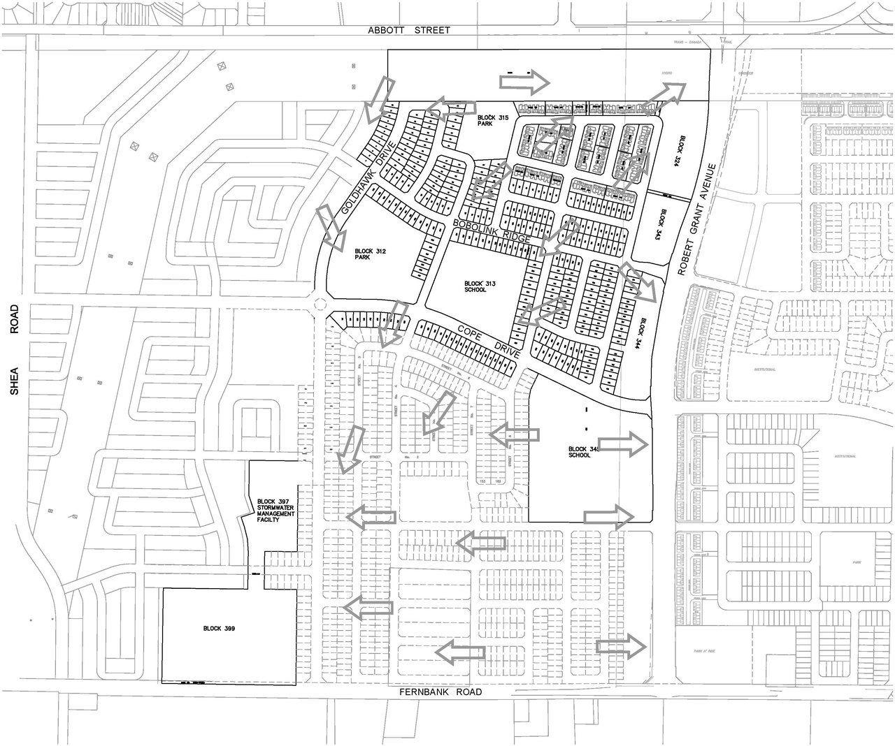 Construction site plan for project from page 50 of the file '20190808 - Design Brief - D07-12-19-0144'