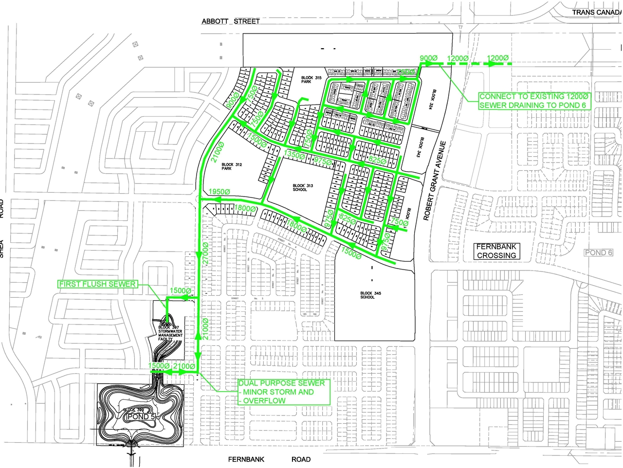 Construction site plan for project from page 52 of the file '20190808 - Design Brief - D07-12-19-0144'