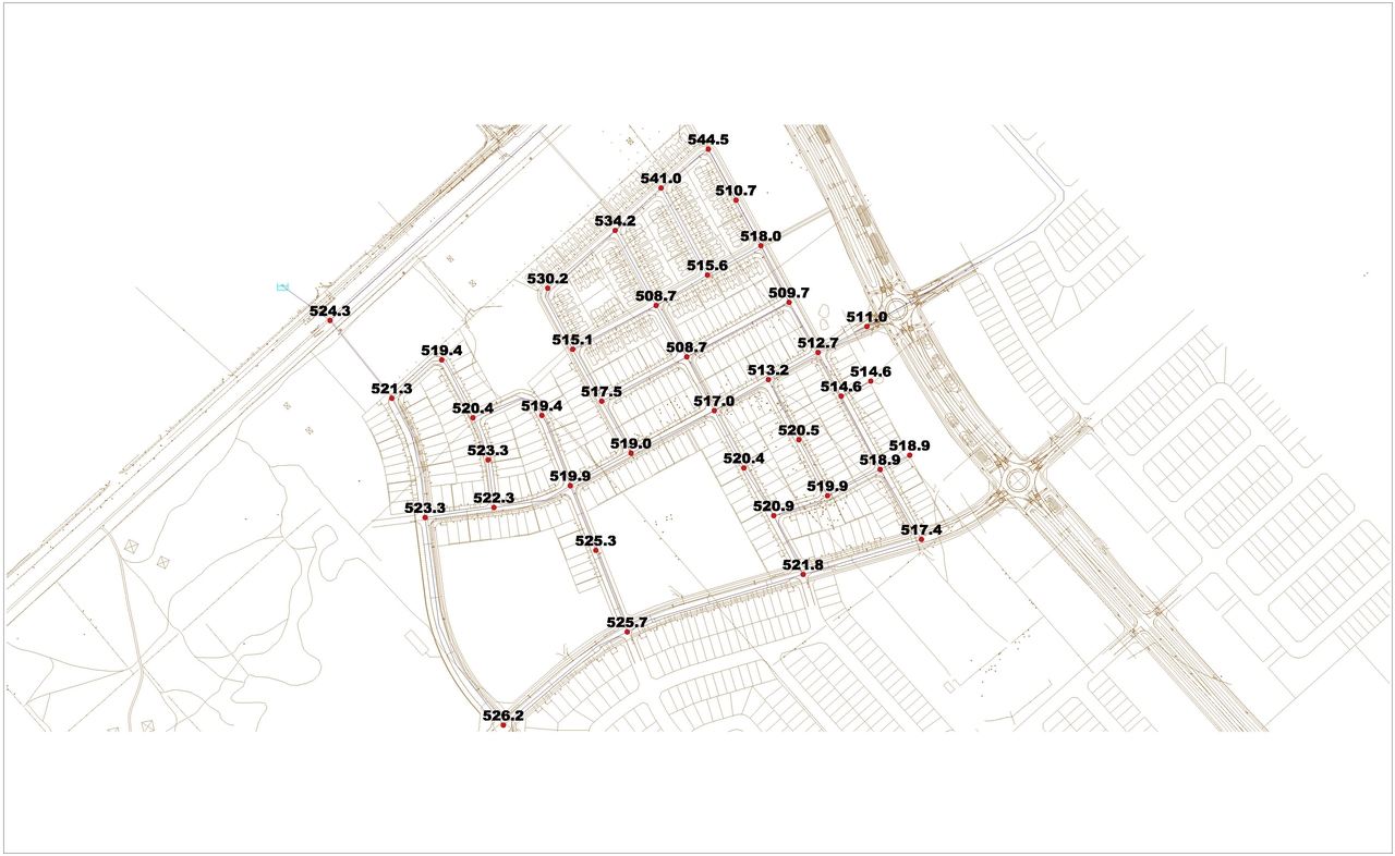 Construction site plan for project from page 91 of the file '20190808 - Design Brief - D07-12-19-0144'