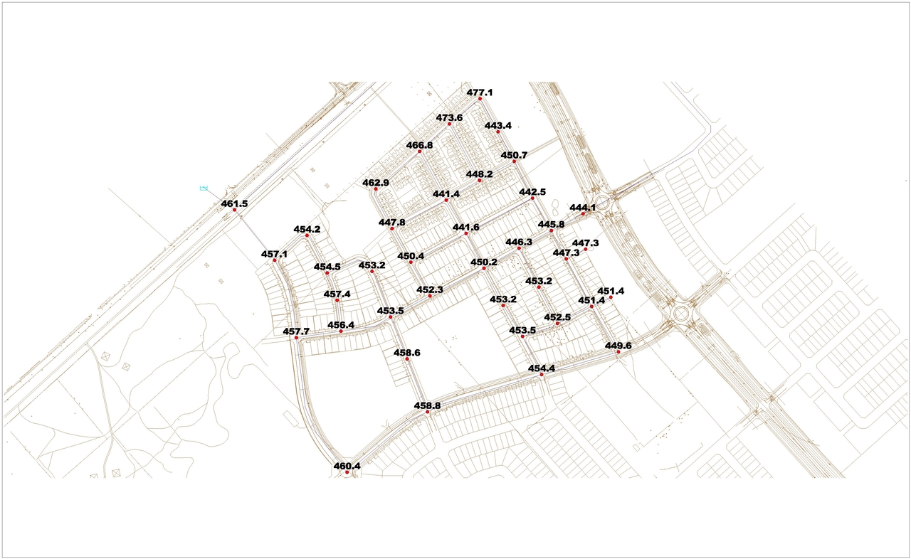 Construction site plan for project from page 92 of the file '20190808 - Design Brief - D07-12-19-0144'