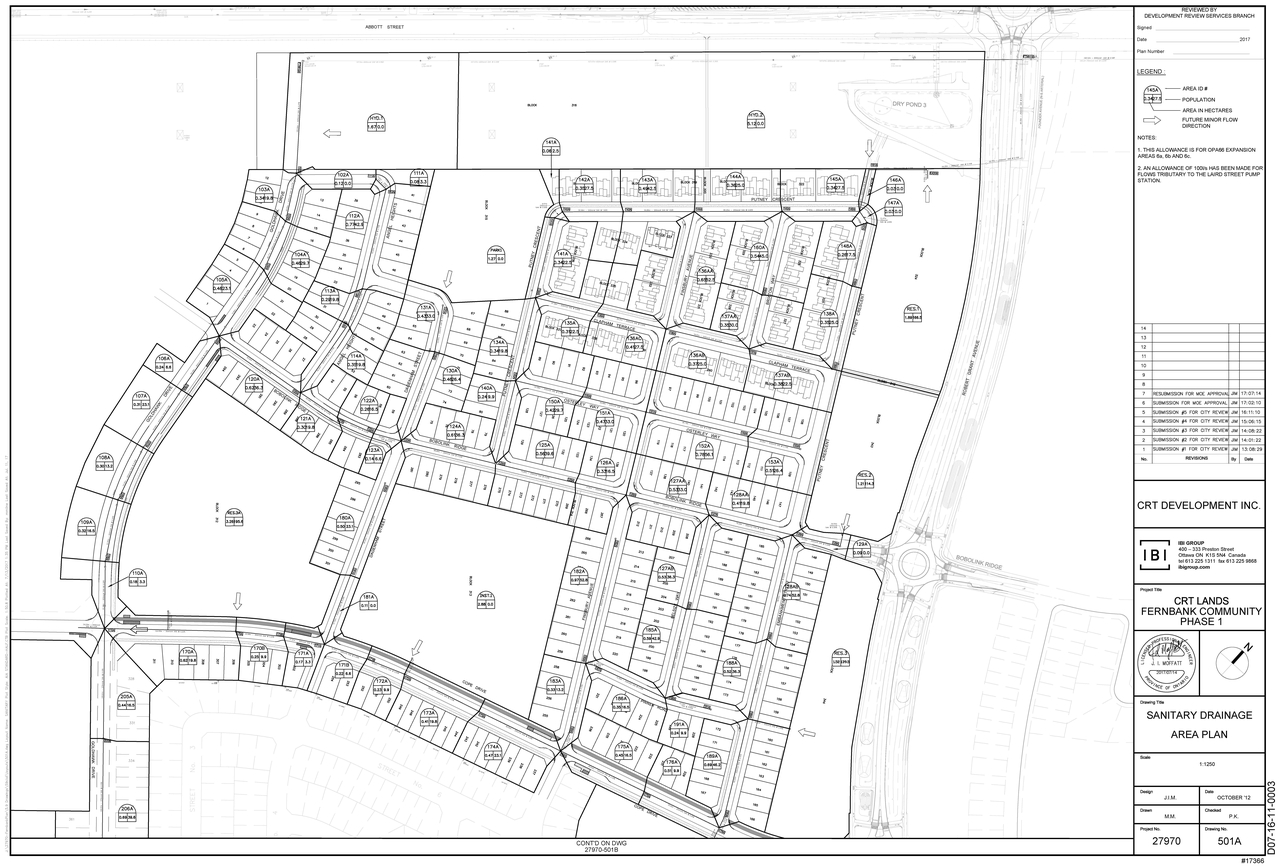 Construction site plan for project from page 124 of the file '20190808 - Design Brief - D07-12-19-0144'