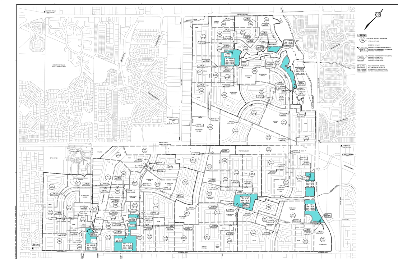 Construction site plan for project from page 128 of the file '20190808 - Design Brief - D07-12-19-0144'