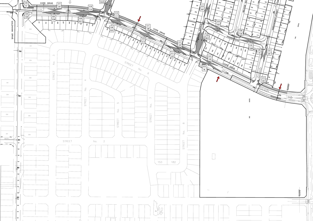 Construction site plan for project from page 139 of the file '20190808 - Design Brief - D07-12-19-0144'